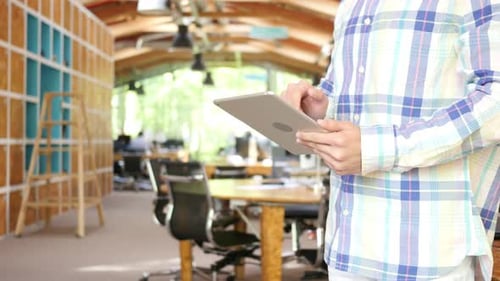 Using Tablet in Office