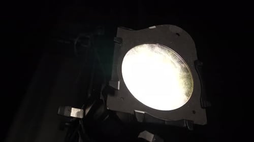 Tilt Up Spot Light Equipment Close Up