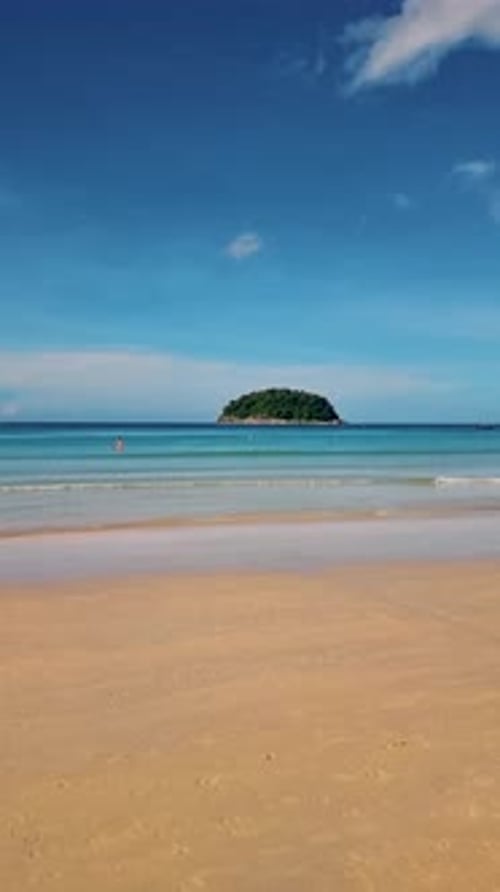 Kata Beach Phuket Thailand in the Morning