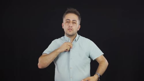 La température élevée de l'air étouffe l'homme.
