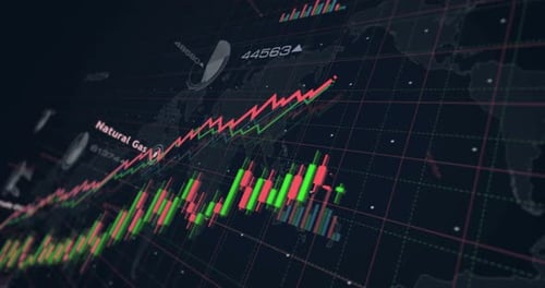 Oil and LNG charts and graphs diagram