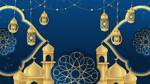 Eid-Hintergrund für das islamische Neujahrsfest