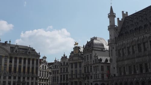 Grand Place Grote Markt central and historic square in Brussels, Belgium