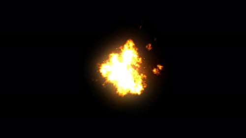 Combat Muzzle Flash with Bright Sparks