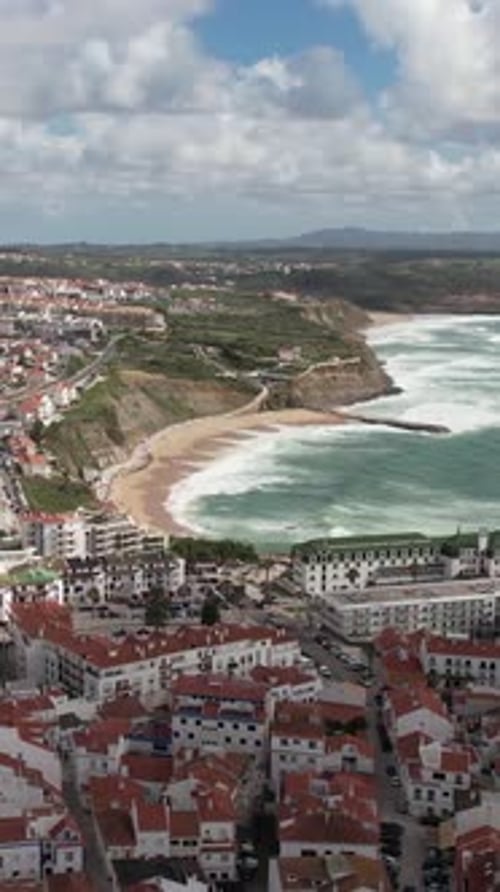 City of Ericeira Portugal Vertical Video