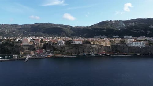 Cityscape of Sorrento in South Italy 08