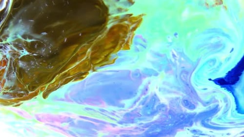 Swirling Vivid Abstract Colors Background