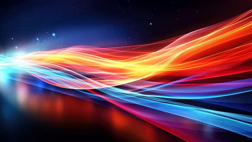 Abstrakte dynamische Energiewellen