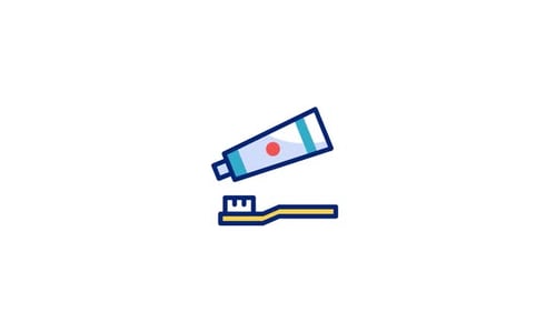 Toothpaste Animated Icon