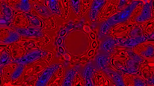 Fantastic kaleidoscope background | 4K