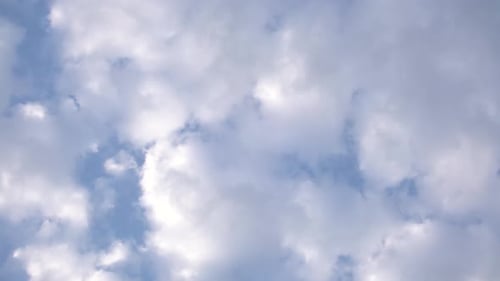 Cloudy time lapse, Beautiful white cloudscape time lapse