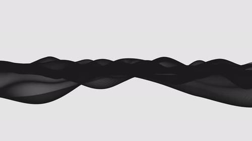 Abstract wave particles background