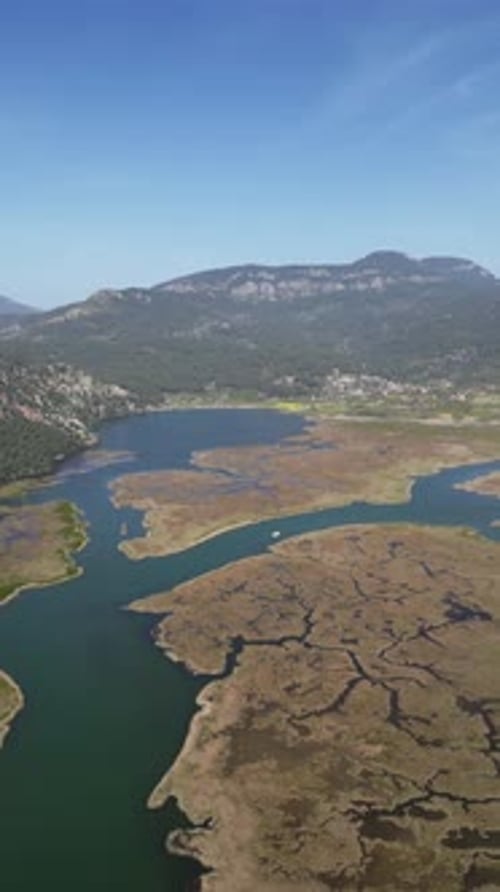Dalyan Turkey Aerial Landscape View