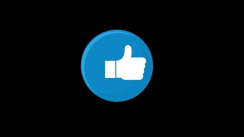 Like Button Emotion Icon Alpha Channel