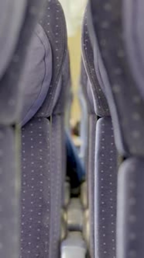 Modern Interior View of German ICE Train Aisle for Comfy Travel