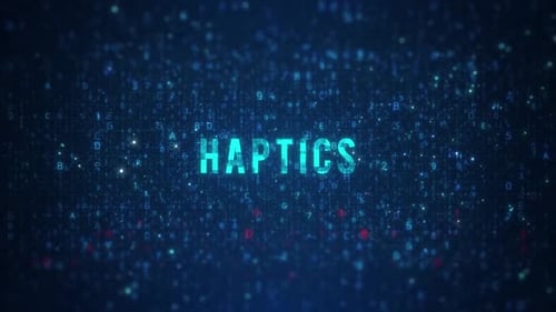 Haptics Trendy Words In Technology