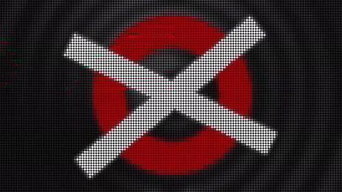 Animation with Circle and Cross