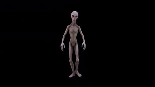 Alien Cool Walk