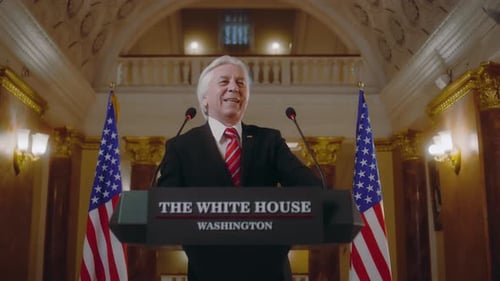 Man Giving Speech at White House Podium