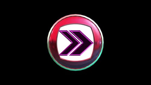 Purple Neon Arrow V4