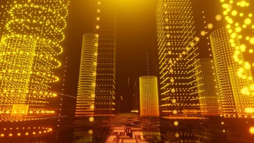 Digital city. Modern urban technologies.