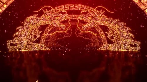 Dragon Tunnel Background