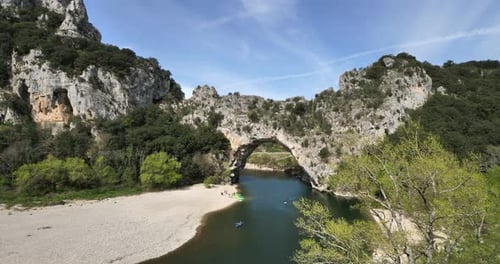Pont d'Arc, Vallon Pont d'Arc, Département de l'Ardèche, France