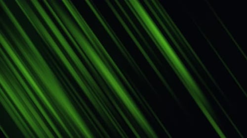 Abstract Green Diagonal Lines Moving Background Loop