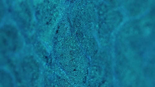 Abstract Turquoise Ripples