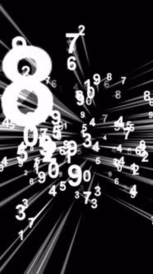 Numbers Madness Into Graphic Animation For Advertisement