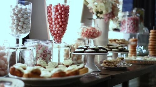 Assortment of Colorful Desserts at Event