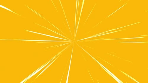 Animated Speed Lines Background with Radial Burst Effect