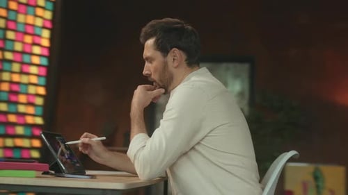 A Creative Workspace Filled with Colorful Postit Notes for Brainstorming and Collaboration