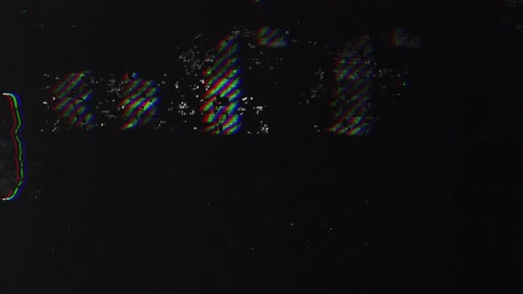 Digital Glitch Transition Overlay with Corrupted Signal Effect ...
