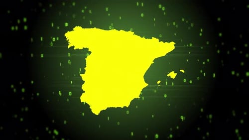 Einführung in die digitale Karte von Spanien