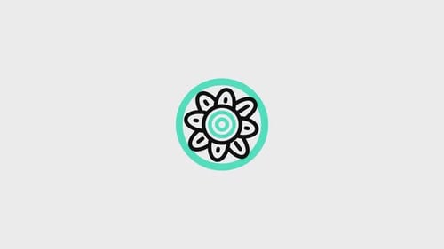Mandala Animated Icon V3