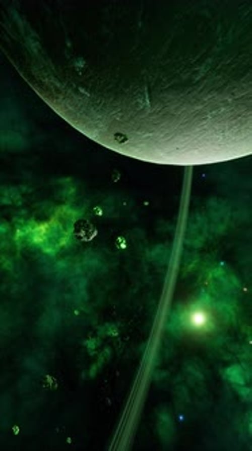 a Large Cluster of Asteroids Near an Unknown Planet Vertical