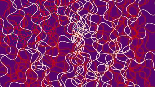 Geometric Neon Animated Abstract Background