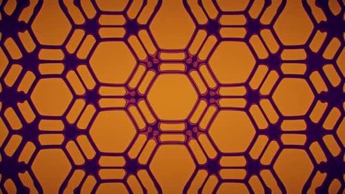 Seamless Abstract Morphing Geometric Background Animation