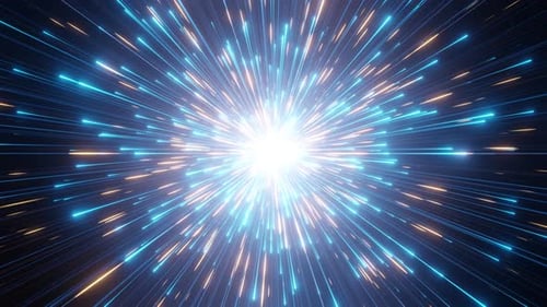 Animation des Explosionslinienstroms