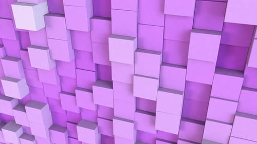 Minimalistischer Würfelmuster-Hintergrund helllila