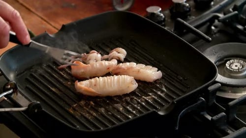 Cooking Squid