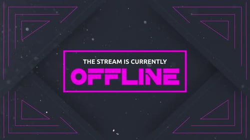 Social Media Outro Stream Offline_Purple Theme