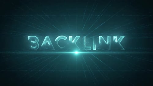 Backlink 4 K Digital Data Text