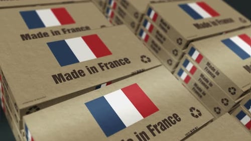 Made in France box pack production loopable seamless