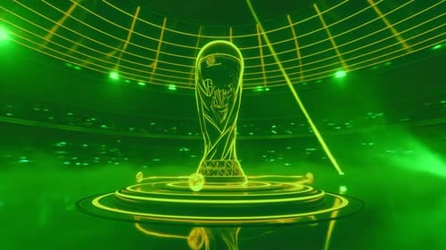 World Cup Background Green