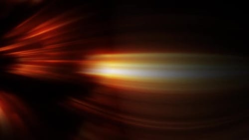 Dynamic Abstract Glowing Light Streaks Background Animation