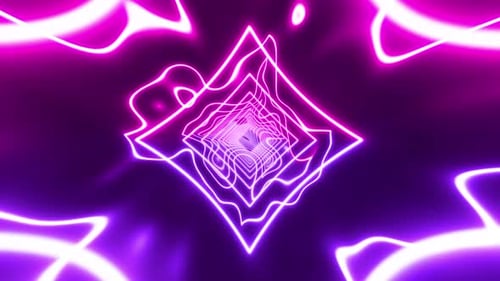 Dynamic Neon Light Background 01782