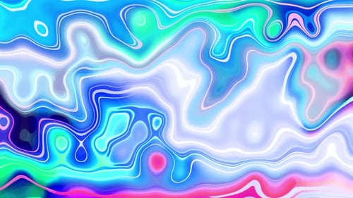 Abstrakte farbenfrohe trendige Hintergrundanimation aus flüssigem Wellenmarmor