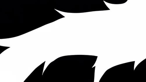 Abstract Spiky Shape Reveal Transition